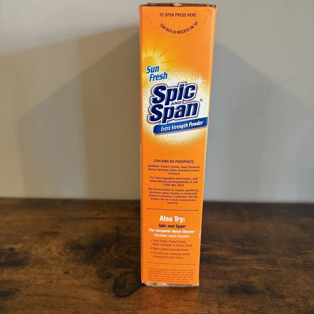 Spic and Span Extra Strength Powder Sun Fresh, New, 27 Oz
